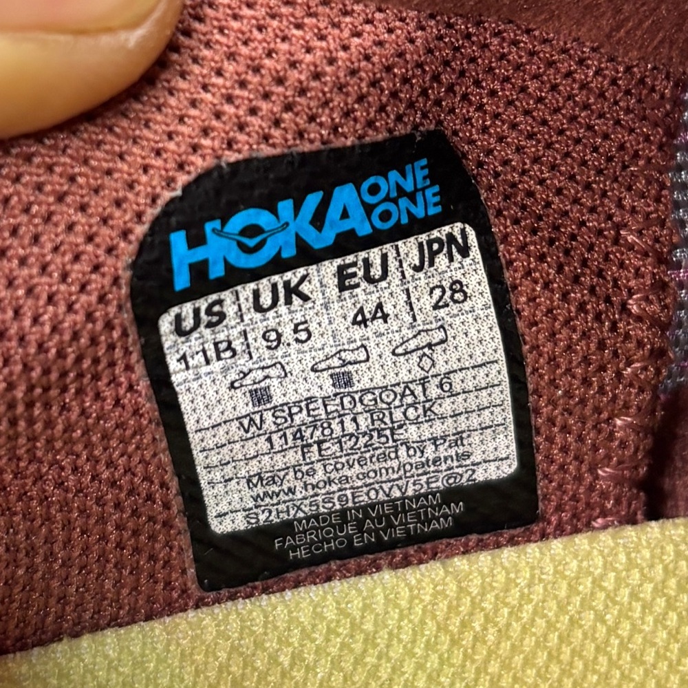 HOKA Speedgoat 6 Women’s Trail Running Shoes | Size 11 B | Like New Condition - Picture 12 of 12